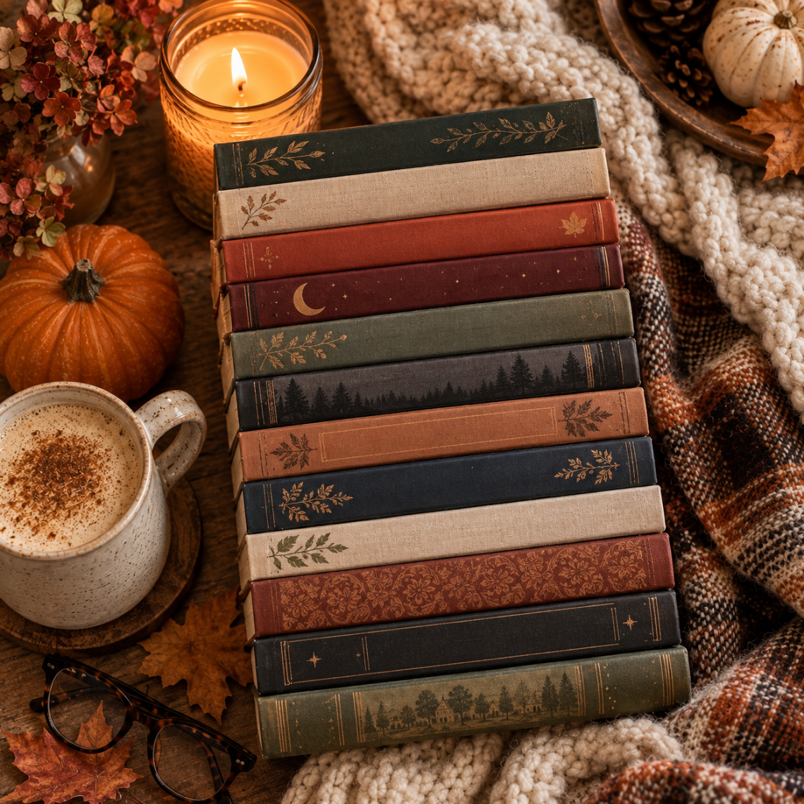 12 books to fall into this fall 2026. Cozy fall reads, stories about witches and mysteries